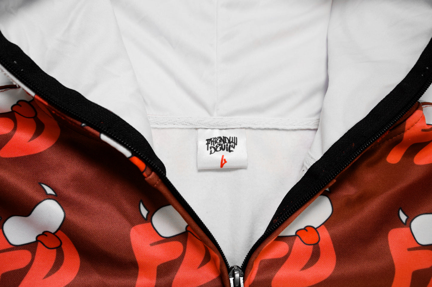 Red Horn Full Zip Hoodie