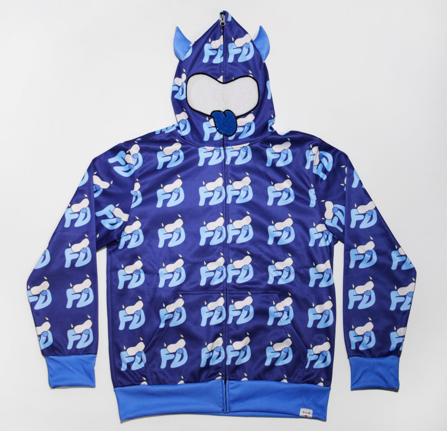 Blue Horn Full Zip Hoodie